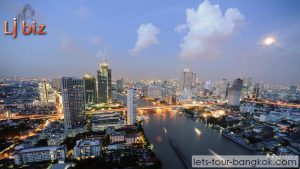 Bangkok night view