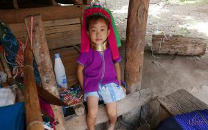 baan tong luang, Chiang mai , long neck hill tribe