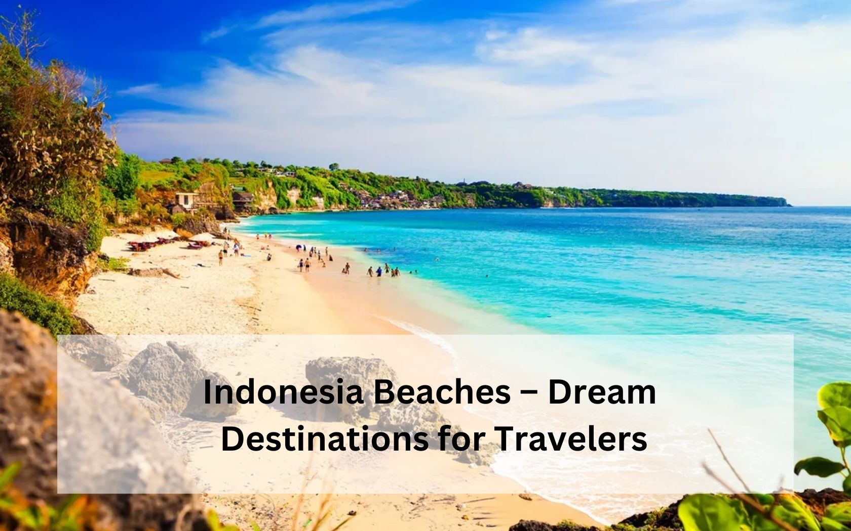 Indnesia beach