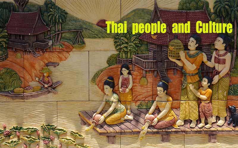 traditional thai people